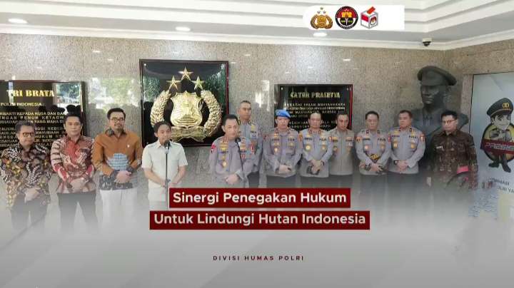 Menteri Kehutanan Kunjungi Mabes Polri, Sinergi Penegakan Hukum Untuk Lindungi Hutan Indonesia