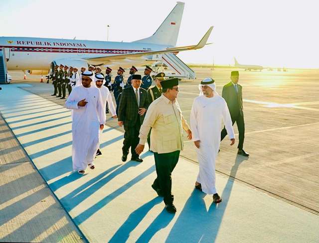Kunjungi Uni Emirates Arab, Prabowo Bahas Geopolitik dan Geoekonomi Dunia
