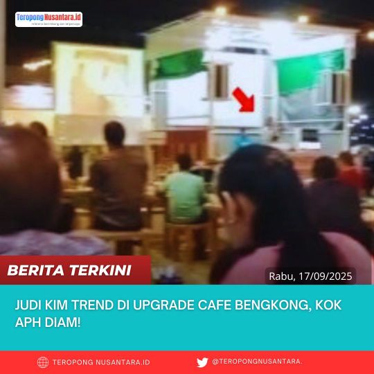 Judi KIM Bebas Beroperasi di Upgrade Cafe Tanpa Tersentuh Penegak Hukum!